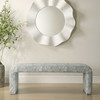 Uttermost Amie Spa Blue Bench