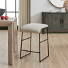 Uttermost Arcane Ecru Counter Stool