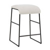 Uttermost Arcane Ecru Counter Stool
