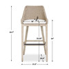 Uttermost Paloma Outdoor Wicker Bar Stool