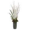 Uttermost Eterna Orchid Centerpiece & Vase