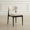 Uttermost Moxie Black Armless Dining Chair S/2