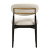 Uttermost Moxie Black Armless Dining Chair S/2