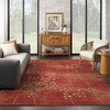 Nourison Somerset ST74 Flame Area Rugs