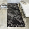 Nourison Studio STU03 Black Area Rugs