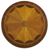 Butler Carissa Olive Ash Burl Round Pedestal Table