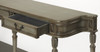 Butler Merrion Silver Satin Console Table