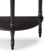 Butler Bellini Café Noir Demilune Console Table