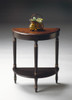 Butler Bellini Café Noir Demilune Console Table