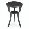 Butler Dalton Black Licorice Round Accent Table
