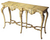 Butler Wentworth Winter Forest Painted Console Table