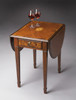 Butler Glenview Olive Ash Burl Pembroke Table