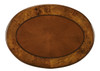 Butler Whitley Olive Ash Burl Oval Side Table