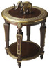 Butler Ranthore Round Brass Accent Table