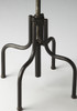 Butler Nestor Industrial Chic Revolving Bar Stool