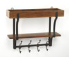 Butler Lester Industrial Chic Wall Rack