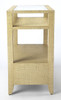 Butler Amelle Cream Raffia Console Table