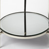 Butler Jolene Metal & Mirror End Table