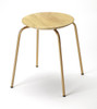 Butler Raphael Wood & Metal Low Stool