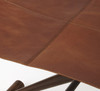 Butler Sutton Leather Folding Stool