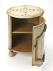 Butler Kenwood Gilted Cream Drum Table