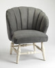 Butler Malcom Gray Velvet Accent Chair