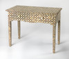 Butler Crispin Wood & Bone Inlay Console Table