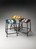 Butler Trio Industrial Chic Stool Set