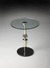 Butler Salinger Round Glass Accent Table
