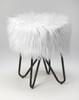 Butler Ezra Faux Fur Stool