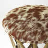 Butler Parker Hair-on-hide Stool