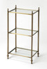 Butler Dorie Antique Gold Accent Table