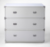 Butler Anew White 3 Drawer Campaign Chest