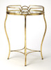 Butler Judith Antique Gold Game Table