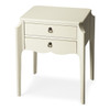 Butler Wilshire Glossy White Accent Table