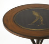 Butler Nineteenth Hole Round Golf Accent Table