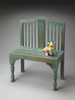 Butler Roseland Blue Solid Wood Bench