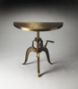 Butler Garrison Industrial Chic Demilune Console Table