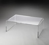 Butler Crystal Clear Acrylic Coffee Table