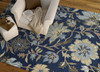 Kaleen Brooklyn Hand Tufted 5304-17 Blue Area Rugs