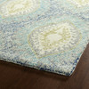 Kaleen Montage Hand Tufted Mtg08-17 Blue Area Rugs