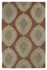 Kaleen Montage Hand Tufted Mtg08-25 Red Area Rugs