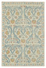 Kaleen Montage Hand Tufted Mtg11-91 Teal Area Rugs