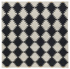 Kaleen Nomad Flat-weave Nom02-02 Black Area Rugs