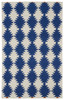 Kaleen Nomad Flat-weave Nom02-22 Navy Area Rugs