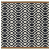 Kaleen Nomad Flat-weave Nom04-02 Black Area Rugs