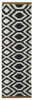 Kaleen Nomad Flat-weave Nom04-02 Black Area Rugs