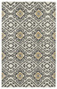 Kaleen Nomad Flat-weave Nom05-38 Charcoal Area Rugs