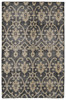 Kaleen Restoration Hand-knotted Res01-02 Black Area Rugs