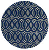 Kaleen Revolution Hand Tufted Rev02-22 Navy Area Rugs